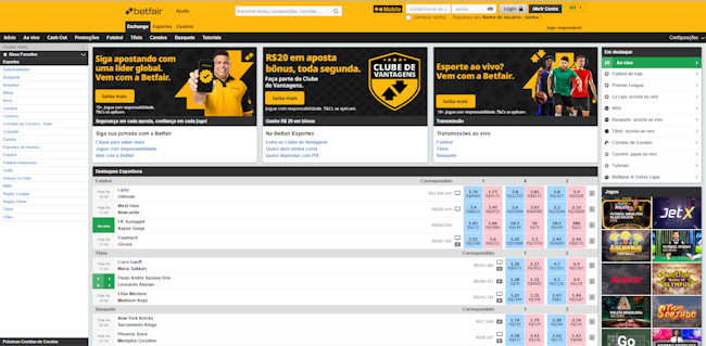 Betfair welcome offer